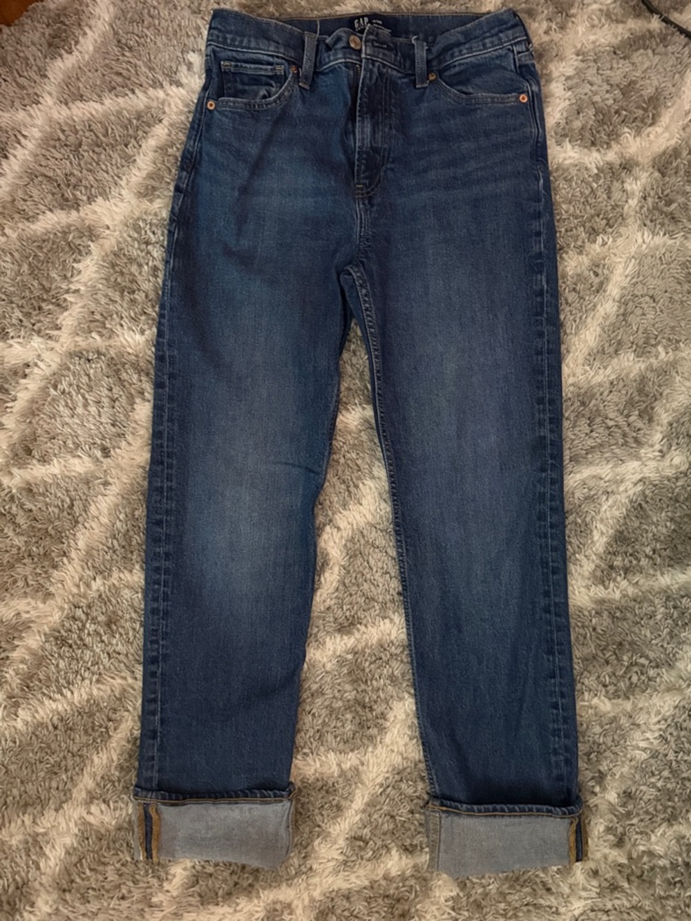GAP Ladies High Rise '90s Straight Jeans size 10